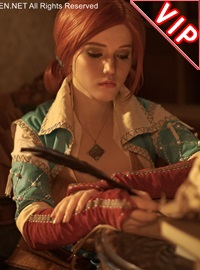 Lada Lyumos - Witcher. Triss Merigold. The Rose of Remembrance